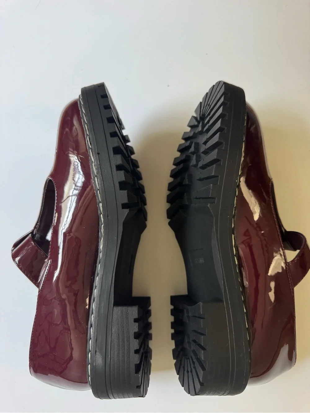 Torrid Mary Jane Patent Shoe in Burgundy - Picture 4 of 6